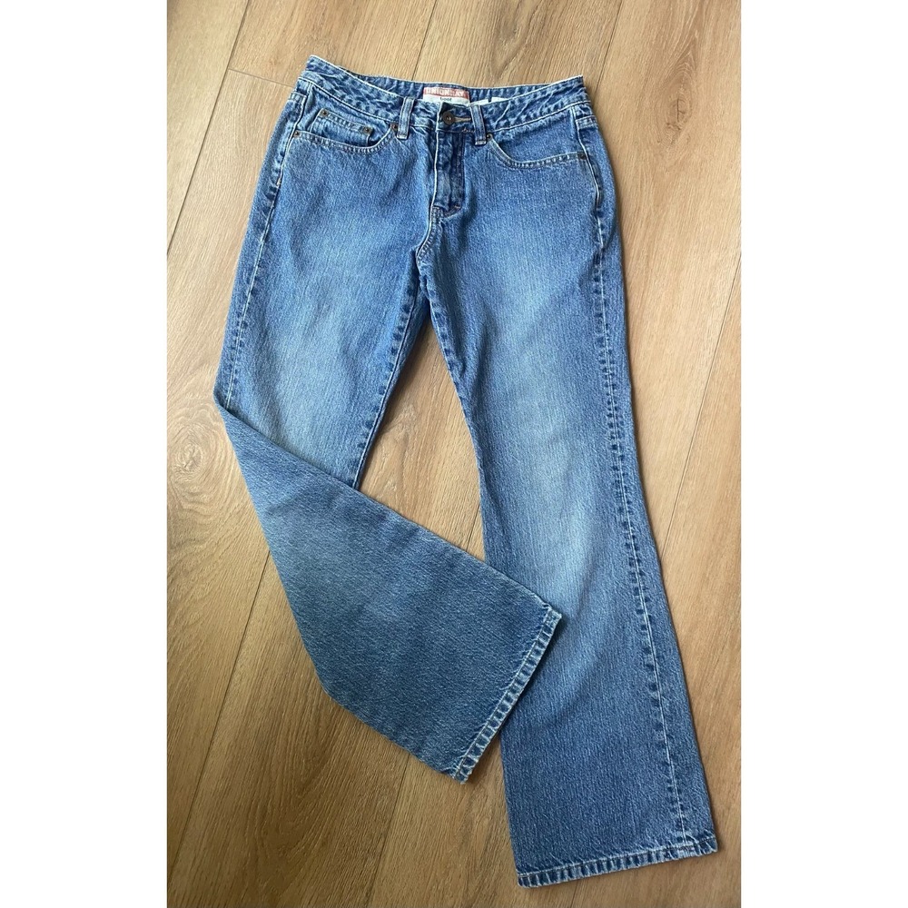 Unionbay Womens Bootcut Jeans Size 28 Blue Medium Wash Low Rise Y2K